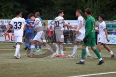 Toto - Pokal - Saison 2024/25 - DJK Hein - FC Ingolstadt 04 -  - Der 0:2 Führungstreffer durch Tim Heike (Nr.9 - FCI) - jubel - XXXXX - Foto: Meyer Jürgen