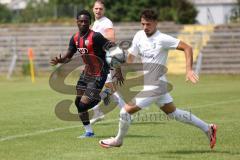 Bayernliga Nord - Saison 2024/25 - FC Ingolstadt 04 II - TSV Karlburg - Jason Osei Tutu (Nr.11 - FCI U21) - XXXXX - Foto: Meyer Jürgen