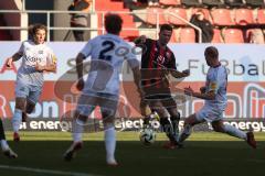 3. Liga - Saison 2024/25 - FC Ingolstadt 04 - 1. FC Saarbrücken - Sebastian Gronning (Nr.11 - FCI) - XXXXX - Foto: Meyer Jürgen