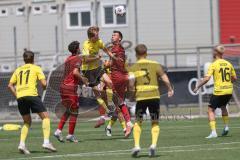 * Testspiel - Saison 2025/26 - FC Ingolstadt 04 - SpVgg Bayreuth - Lukas Fröde (Nr.34 - FC Ingolstadt 04) - Levi Kraus (Nr.13 - SpVgg Bayreuth) - Foto: Meyer Jürgen