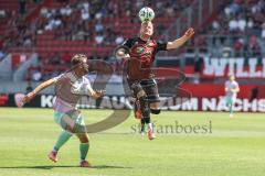 3. Liga; FC Ingolstadt 04 - Würzburger Kickers; Lars Lokotsch (13, FCI) Hägele Daniel (22 WKI)
