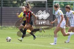 2. Bundesliga Frauen - Saison 2024/25 - FC Ingolstadt 04 Frauen - SCR Altach - Magdalena Schwarz (Nr.23 - FCI Frauen) - Metzler Lisa weiss Altach - Foto: Meyer Jürgen