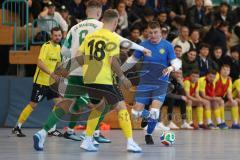 Lotto Bayern Hallencup - Saison 2024/25 - SV Manching - FC Hitzhofen/Oberzell- Valentin Puhar TW Hitzhofen -  - Foto: Meyer Jürgen