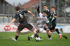 Bezirksliga - Saison 2026/27 - TSV Gaimersheim - FC Türk Sport Garching - Luis Friedrich schwarz Gaimersheim  - Kerem Tokdemir weiss Garching  -  Foto: Meyer Jürgen