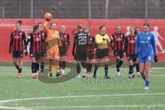 2. Bundesliga Frauen - Saison 2024/25 - FC Ingolstadt 04 Frauen - SV Meppen - Torwart Anna-Lena Daum (Nr.22 - FCI Frauen) ist geschlagen - Der 0:3 Führungstreffer für Meppen - Enttäuschte Gesichter -  - Foto: Meyer Jürgen