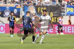 3. Liga; 1. FC Saarbrücken - FC Ingolstadt 04 - Lukas Fröde (34, FCI) Wilhelm Lasse (18 FCS)