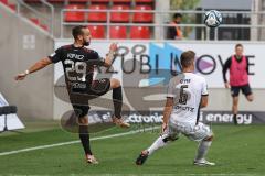 3. Liga; FC Ingolstadt 04 - SSV Ulm 1846; David Kopacz (29, FCI) Geyer (Ulm)