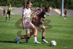 2. Bundesliga Frauen - Saison 2026/27  - FC Ingolstadt 04 Frauen - 1. FC Köln II - Stefanie Reischmann (Nr.24 - FCI Frauen) - Szaraz Lina weiss Köln  - Foto: Meyer Jürgen