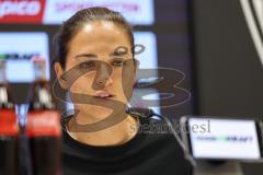 3. Liga; FC Ingolstadt 04 - FC Hansa Rostock; Pressekonferenz Interview Cheftrainerin Sabrina Wittmann (FCI)