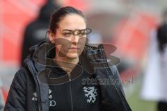 3. Liga; FC Ingolstadt 04 - Alemannia Aachen; vor dem Spiel Cheftrainerin Sabrina Wittmann (FCI)