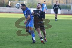 Bezirksliga - Saison 2024/25- FC Fatih Ingolstadt - SVN München - Roin Koblianidze (Nr.11 - FC Fatih) - Cenk Imsak blau München - Foto: Meyer Jürgen