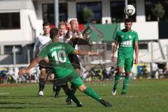 2023_10_22 - Bezirksliga - Saison 2023/24 - TSV Gaimersheim - SV Waldeck - Franz Reinwald (Nr.10 - Gaimersheim) - Philipp Kaiser weiss Waldeck - Foto: Meyer Jürgen