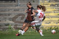 2. Bundesliga Frauen - Saison 2026/27  - FC Ingolstadt 04 Frauen - 1. FC Köln II - Jenny Beyer (Nr.8 - FCI Frauen) - Szaraz Lina weiss Köln  - Foto: Meyer Jürgen