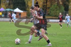 *** 2. Bundesliga Frauen - Saison 2025/26 - FC Ingolstadt 04 Frauen - VFL Bochum - Emma Kusch (Nr.9 - FC Ingolstadt Frauen I) - Joester Emely blau Bochum - Foto: Meyer Jürgen