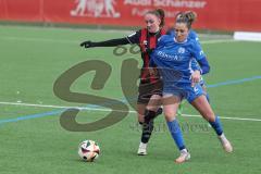 2. Bundesliga Frauen - Saison 2024/25 - FC Ingolstadt 04 Frauen - SV Meppen - Nadja Burkhard (Nr.7 - FCI Frauen) - Steenwijk Jenske blau Meppen - Foto: Meyer Jürgen