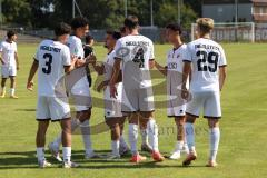 A-Junioren Bundesliga  - Saison 2024/25 - A-Junioren - FC Ingolstadt 04 - SSV Ulm -  Der 1:0 Führungstreffer durch Streck Alik weiss FCI - jubel -  - XXXXX - Foto: Meyer Jürgen