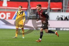 3. Liga; FC Ingolstadt 04 - SG Dynamo Dresden; Einwechslung Neuzugang Sebastian Grönning (11, FCI)