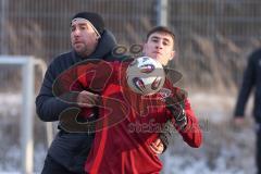 3. Liga - Saison 2025/26 - FC Ingolstadt 04 - Trainingsauftakt nach der Winterpause - Georgios Antzoulas (Nr.6 - FCI) - Co-Trainer Patrick Schönfeld (FCI) - Foto: Meyer Jürgen