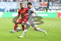 3. Liga; MSV Duisburg - FC Ingolstadt 04; Yannick Deichmann (20, FCI) Coskun Can (27 MSV)