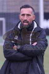 *** Bayernliga Nord - Saison 2025/26 - FC Ingolstadt 04 II - TSV Neudrossenfeld - Cheftrainer Oliver Gorgiev (FC Ingolstadt II) - XXXXX - Foto: Meyer Jürgen