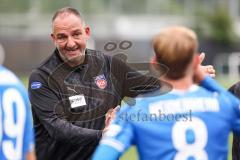 3. Liga; Testspiel; FC Ingolstadt 04 - 1. FC Heidenheim; Cheftrainer Frank Schmidt (HDH) erklärt