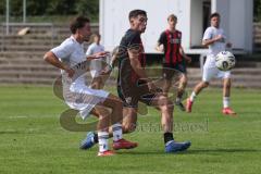 *** Bayernliga Nord - Saison 2025/26 - FC Ingolstadt 04 II - ATSV Erlangen - Ognjen Draculic (Nr.9 - FC Ingolstadt II) - XXXXX - Foto: Meyer Jürgen