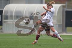 DFB Pokal - Frauen - Saison 2025/26 - FC Ingolstadt 04 Frauen - 1. FC Nürnberg - Theresa Keitel (Nr.7 - FC Ingolstadt Frauen I) - Baumgärtl Jacqueline rot Nürnberg - Foto: Meyer Jürgen