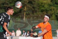 Bezirksliga - Saison 2025/26 - FC Fatih Ingolstadt - TSV Gaimersheim - Nico von Swiontek Brzezinski (Nr.17 - TSV Gaimersheim) - Daniel Wolf Torwart Fatih - Foto: Meyer Jürgen