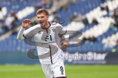 3. Liga; Hannover 96 II - FC Ingolstadt 04; Tor Jubel Treffer Benjamin Kanuric (8, FCI) 0:1,