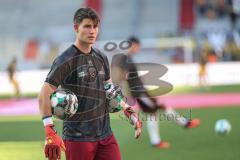 3. Liga; FC Ingolstadt 04 - Alemannia Aachen; vor dem Spiel Torwart Markus Ponath (1, FCI)