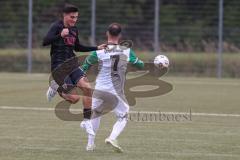 *** Bayernliga Nord - Saison 2025/26 - *** FC Ingolstadt 04 II - SC Eltersdorf - Emre Gül  (Nr.17 - FC Ingolstadt II) - Manfred Strobel weiss Eltersdorf  - Foto: Meyer Jürgen