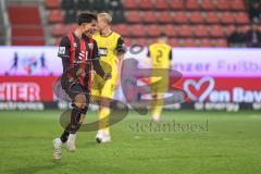 3. Liga; FC Ingolstadt 04 - Borussia Dortmund II; Deniz Zeitler (38, FCI) Tor Jubel Treffer Anschluß 1:2