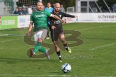 Bezirksliga - Saison 2024/25 - FC Gerolfing - TSV Gaimersheim - Den Lovric (Nr.20 - FC Gerolfing) - Semih Coklar (Nr.54 - TSV Gaimersheim) - Foto: Meyer Jürgen