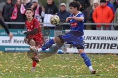 Kreisliga - Saison 2025/26- TSV Kösching - SV Zuchering - Leander Friedl rot Zuchering - XXXXX - Foto: Meyer Jürgen