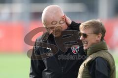 2. Bundesliga Frauen - Saison 2023/24 - FC Ingolstadt 04 Frauen - Borussia Mönchen Gladbach - CO-Trainer Thorsten Splieth (FCI) - Simone Wagner - Foto: Meyer Jürgen