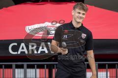 Saisoneröffnung; 3. Liga; FC Ingolstadt 04 am Audi Sportpark; Niclas Dühring (18, FCI)