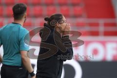 3. Liga - Saison 2024/25 - FC Ingolstadt 04 - SV Wehen Wiesbaden - Cheftrainerin Sabrina Wittmann (FCI) - XXXXX - Foto: Meyer Jürgen