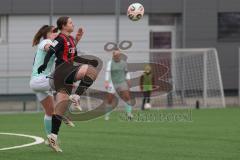 2. Bundesliga Frauen - Saison 2025/26 - FC Ingolstadt 04 Frauen - SG Andernach - Katharina Reikersdorfer (Nr.20 - FC Ingolstadt Frauen I) - Krump Leonie grün Andernach  - Foto: Meyer Jürgen