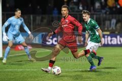 3. Liga; 1. FC Schweinfurt 05 - FC Ingolstadt 04; Torchance verpasst Marcel Costly (22, FCI) Doktorczyk Nick (2 S05) Torwart Weisbäcker Maximilian (40 S05)