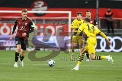 3. Liga; FC Ingolstadt 04 - Borussia Dortmund II; Benjamin Kanuric (8, FCI) Eberwein Michael (14 BVB2)