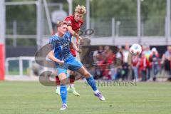 3. Liga; Testspiel; FC Ingolstadt 04 - 1. FC Heidenheim; Kilian Michelbach (46, FCI) Schimmer Stefan (9 HDH)