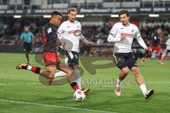 3. Liga; SC Verl - FC Ingolstadt 04; Marcel Costly (22, FCI) Torchance verpasst Otto Fynn (34 Verl) Stöcker Michel (24 Verl)