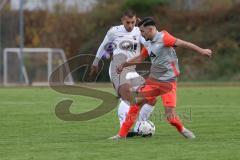 2023_11_12 - Bezirksliga - Saison 2023/24 - TSV Gaimersheim - SK Srbija München - Nicolae Nechita (Nr.19 - Gaimersheim) - Leon Dimitric München - Foto: Meyer Jürgen