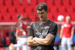 2.BL; FC Ingolstadt 04 - 1. FC Heidenheim; Co-Trainer Thomas Karg (FCI)