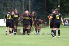 Kreisliga - Saison 2024/25- SV Kasing - SV Eitensheim - Der 2:0 Treffer durch Martin Oblinger Kasing - jubel - Foto: Meyer Jürgen