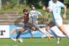 2. Bundesliga Frauen - Saison 2024/25 - FC Ingolstadt 04 Frauen - SG 99 Andernach - Magdalena Schwarz (Nr.23 - FCI Frauen) - Pfeiffer Isabell blau Andernach - Foto: Meyer Jürgen