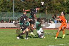 Bezirksliga - Saison 2025/26 - FC Fatih Ingolstadt - TSV Gaimersheim - Nico von Swiontek Brzezinski (Nr.17 - TSV Gaimersheim) - Daniel Wolf Torwart Fatih - Foto: Meyer Jürgen