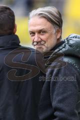 3. Liga; Alemannia Aachen - FC Ingolstadt 04; vor dem Spiel Geschäftsführers Dietmar Beiersdorfer (FCI Sport Kommunikation)