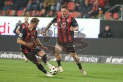 3. Liga; FC Ingolstadt 04 - Borussia Dortmund II; Sebastian Grönning (11, FCI) Yannick Deichmann (20, FCI)