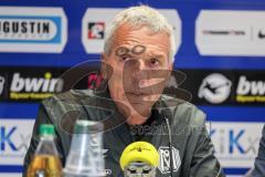 3. Liga; SV Meppen - FC Ingolstadt 04; nach dem Spiel Cheftrainer Ernst Middendorp (SVM) Pressekonferenz